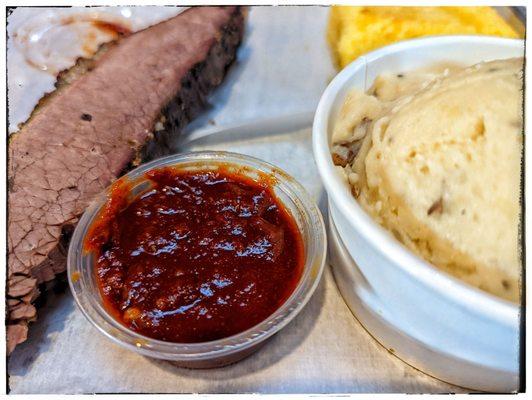 Brisket Plate w Spicy