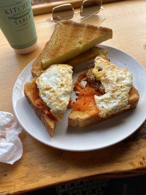 K- town egg sandwich