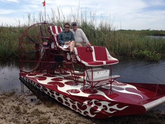 Another Happy couple returning from a private tour