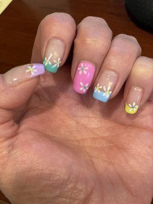 Nice spring/Easter nails