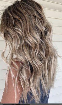 Balayage style