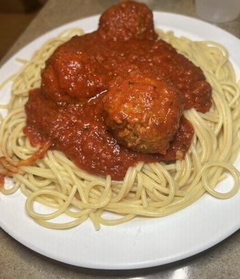 Spaghetti and Meatballs