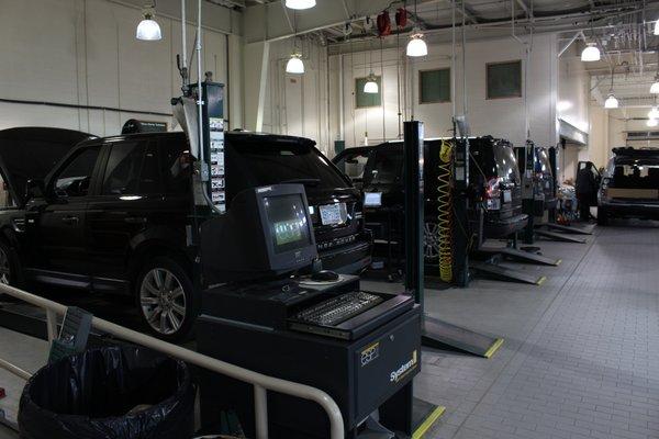 Jaguar Land Rover Cary Service Department