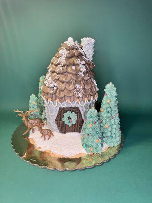 Winter Cottage cake class