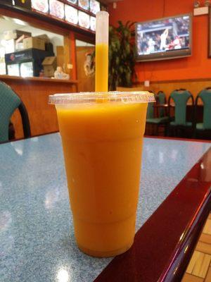 Mango smoothie!