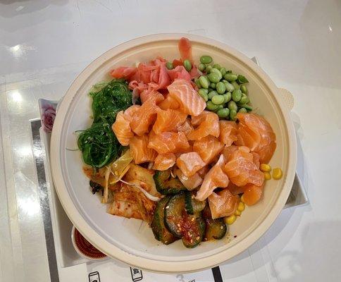 salmon bowl