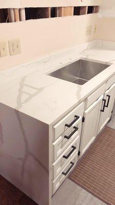 Quartz kitchen