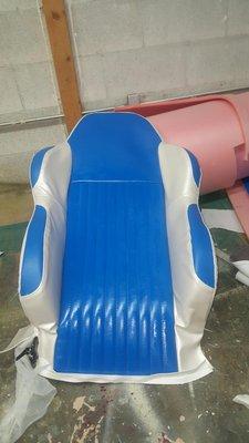 top half of bucket seat