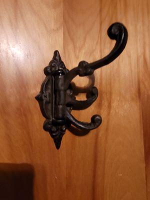 Quaint for handle for purses in bathroom