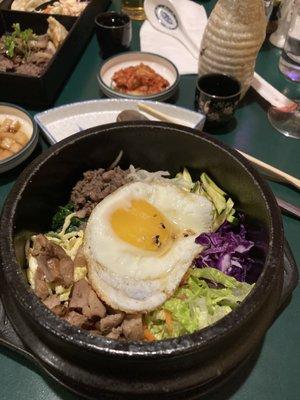 Beef & chicken Bibimbap - incredible!!!