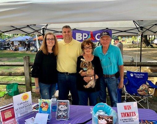 BPACC's Booth at the Bartlett Festival.