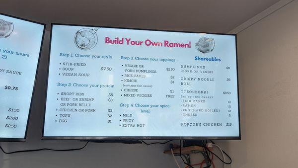 Build Your Own Ramen