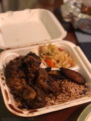 Small Ox tails plate