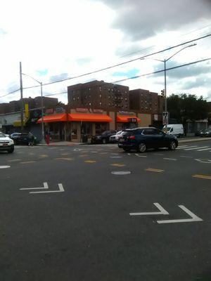 Dunkin cafe' and baskin Robbins ( Nostrand ave and avenue x) near the b44 and B36 bus stop !