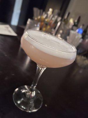 Clover club cocktail