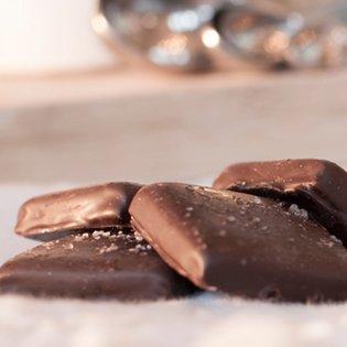 Milk Chocolate Sea Salt Toffee (also available in Dark Chocolate)