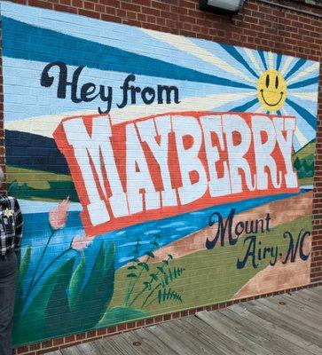 Hey from Mayberry, Mount Airy