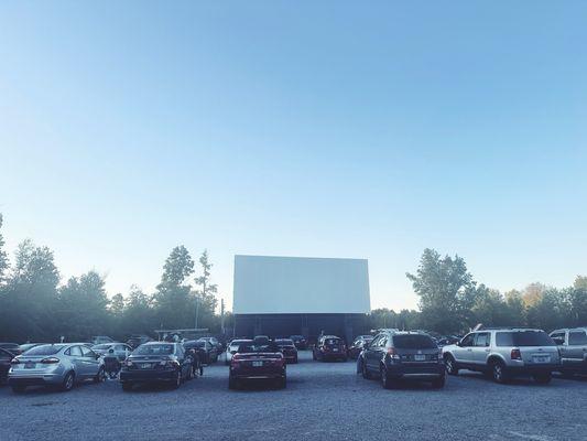 Drive in big screen