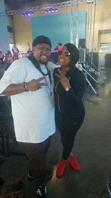 Rocky and Yo-yo (rapper) Black girls rock, San Diego CA 2016