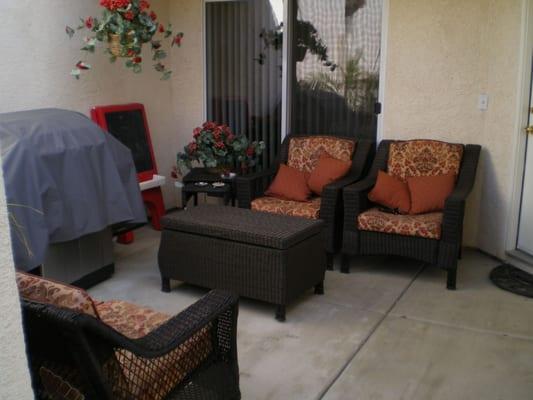 Patio of 2BR