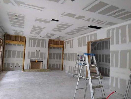 Wall To Wall Sheetrock Remodeling