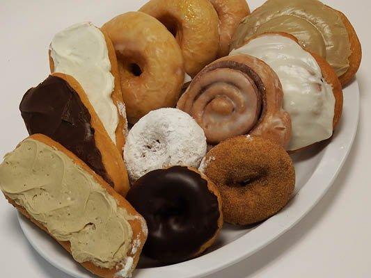 Buehler's bakery makes donuts and cream sticks in house! Cakes, cookies, cupcakes and more!