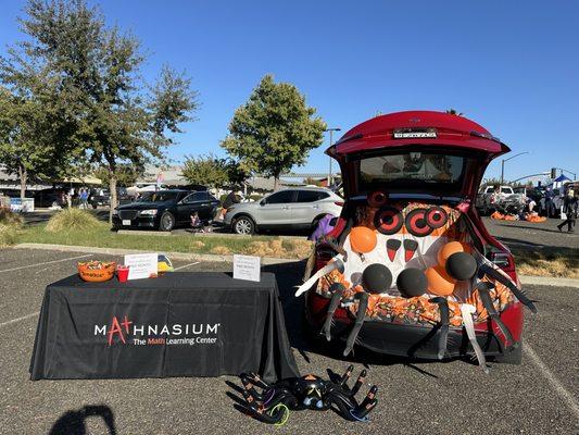 Mathnasium of Citrus Heights at CT PD trunk or treat event