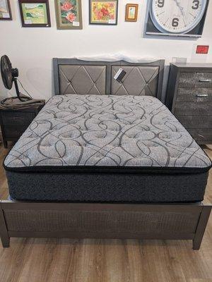 King 16 1/2 inch thick pillow top plush. $699. 00.