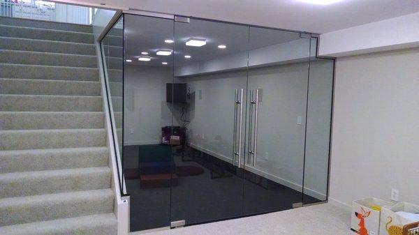 All Glass walls and doors