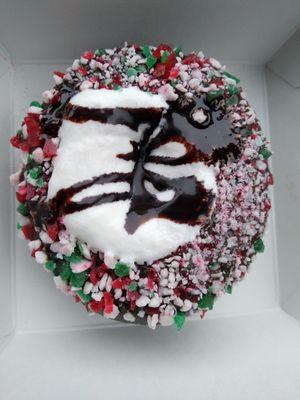 Peppermint Mocha Donut