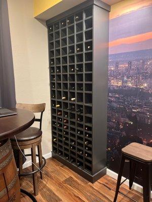 Custom wine rack