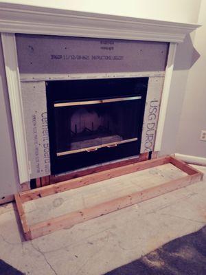 Soon to be new fireplace