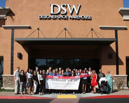 Welcoming DSW to our community. Their Ribbon Cutting.