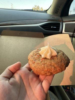 carrot cake cookie