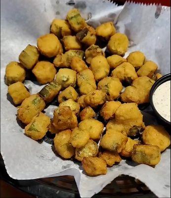 Fried okra