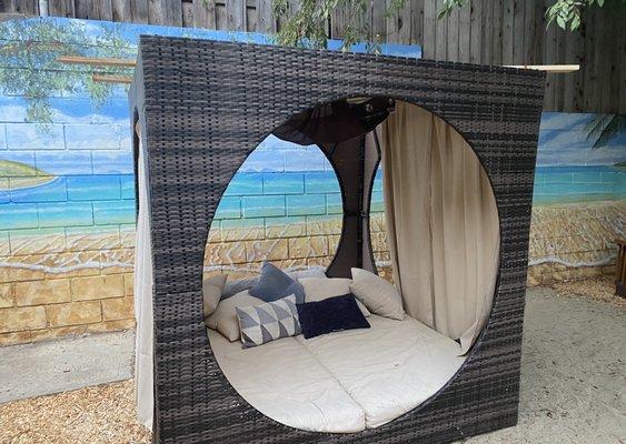 My backyard vacation cabana