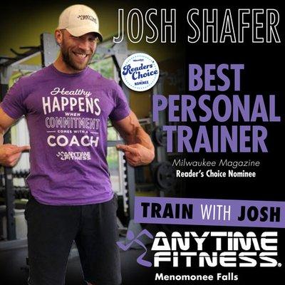 Voted best personal trainer by Milwaukee Magazine!