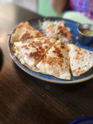 Seafood Quesadilla