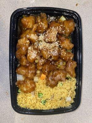 Sesame Chicken Combo