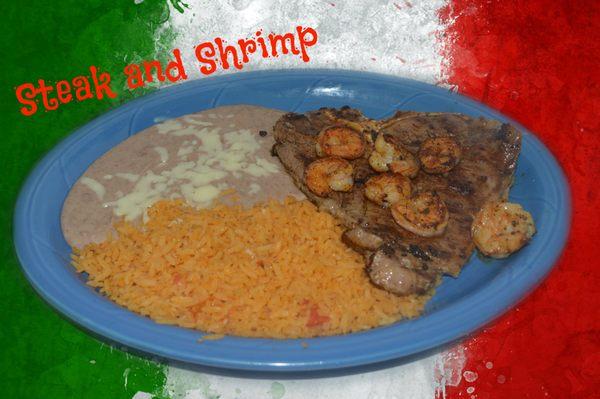 Steak and Shrimp