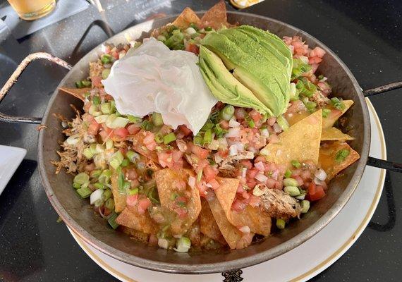 The Trophy Nachos.....truly loaded and delicious!