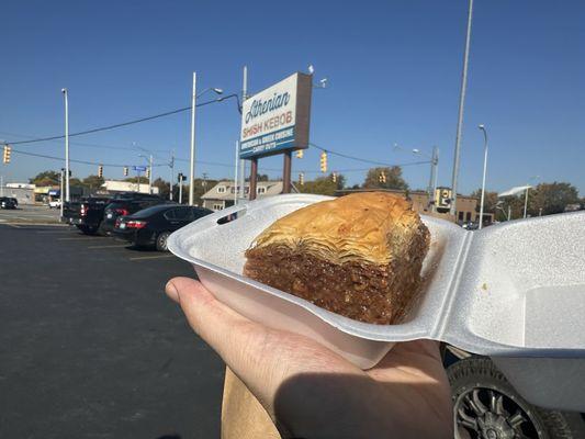 Baklava to go!