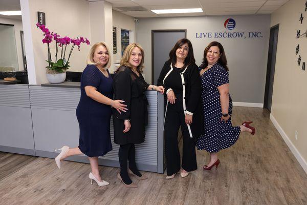 The Power Ladies at Live Escrow, Inc.