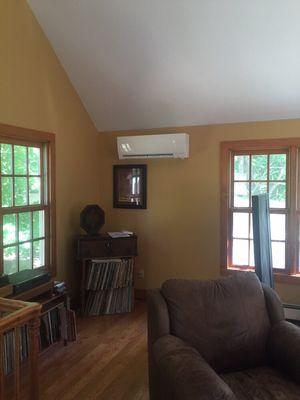 Mitsubishi ductless are a great way of cooling your home.