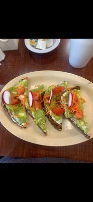 The avocado toast