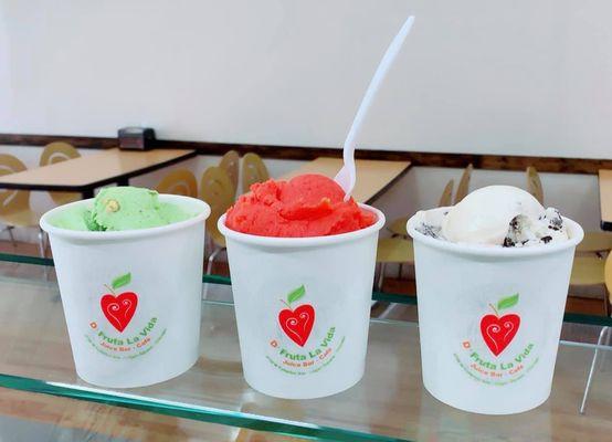 Handcrafted Ice cream pints