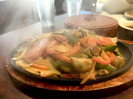 Sizzling Vegetarian Fajita