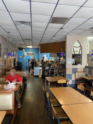 Another view of the dining room.