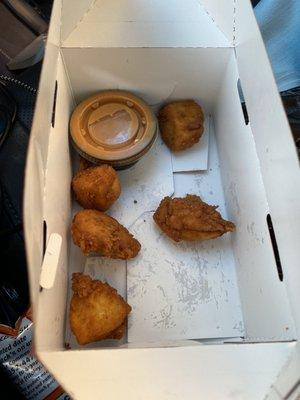 Chicken nuggets $1 each! No drink no side