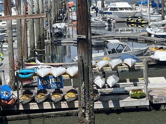 Kayak dock